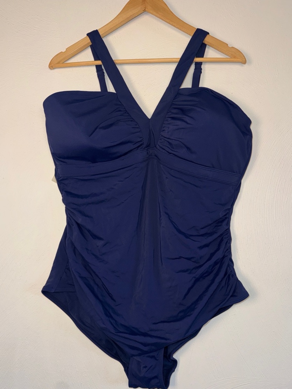 Boden Navy Blue One-Piece Swimsuit